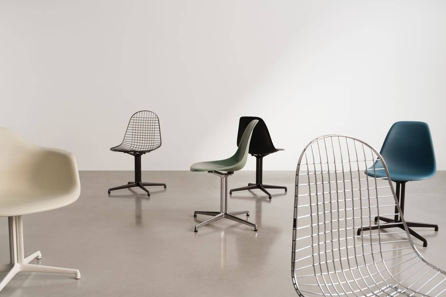 Eames Plastic Chair Collection
