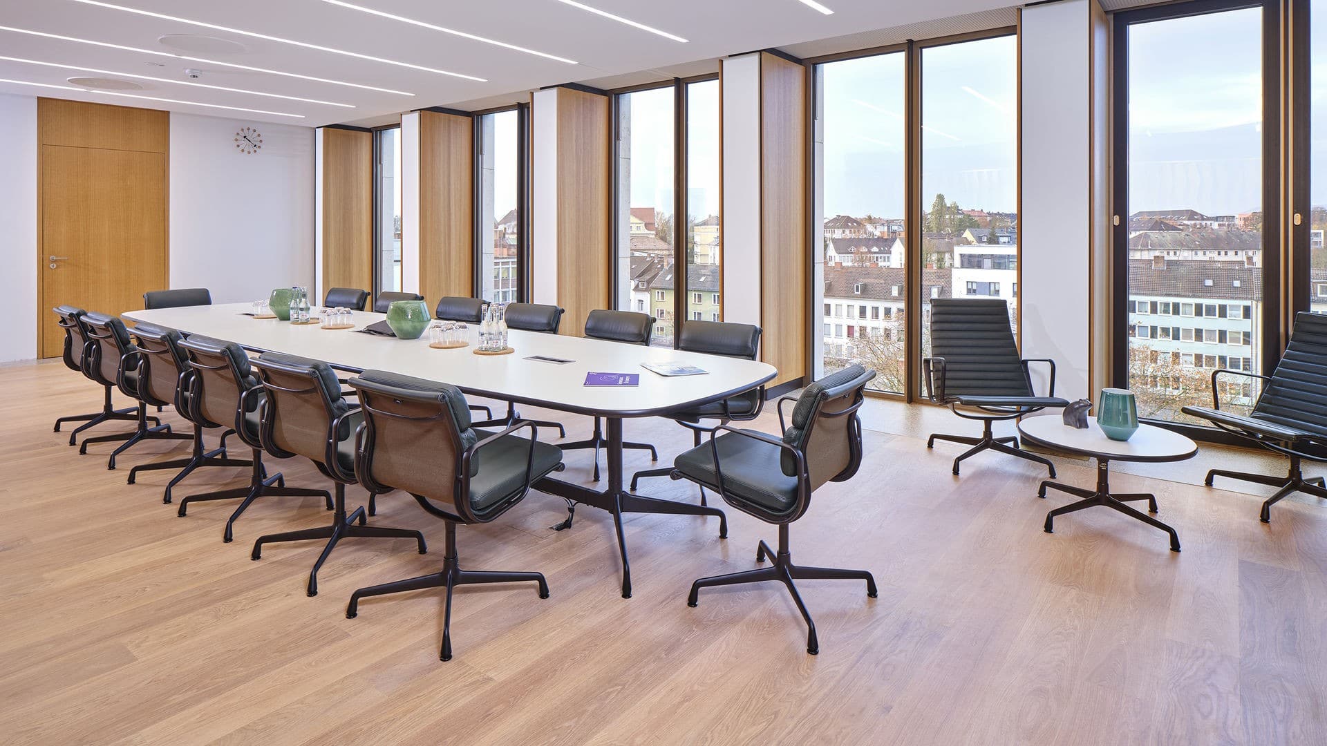 Eames Segmented Tables Meeting