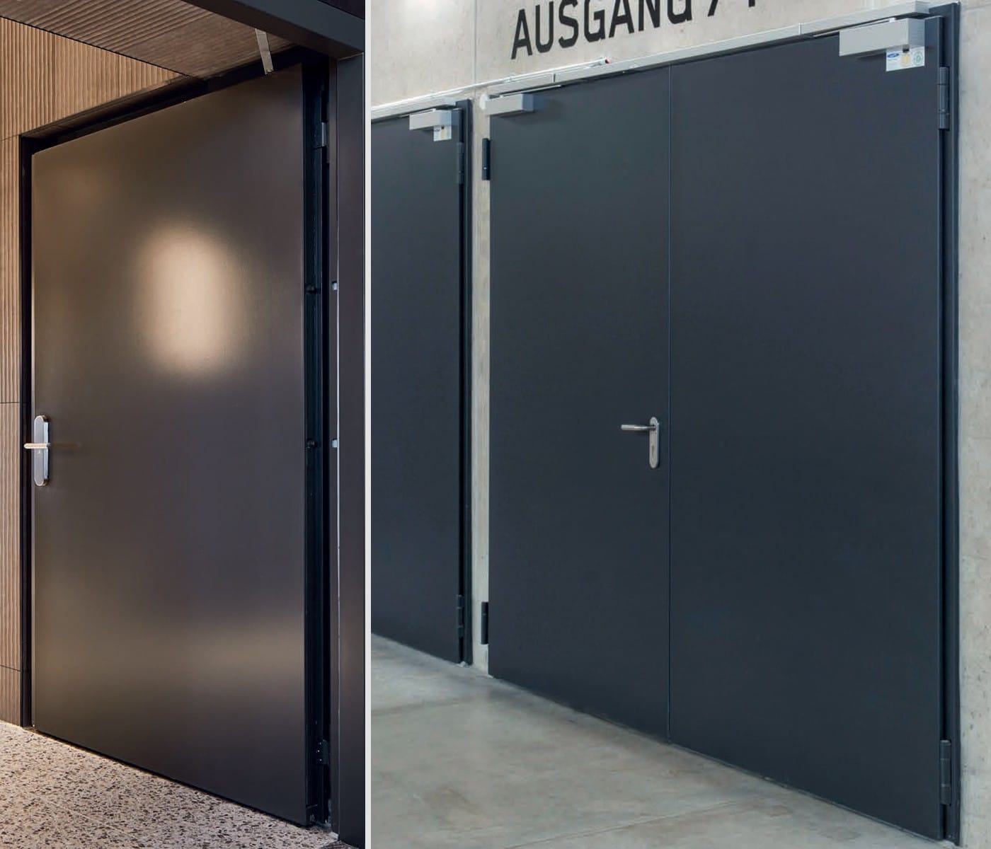 Fire Resistant Metal Doors