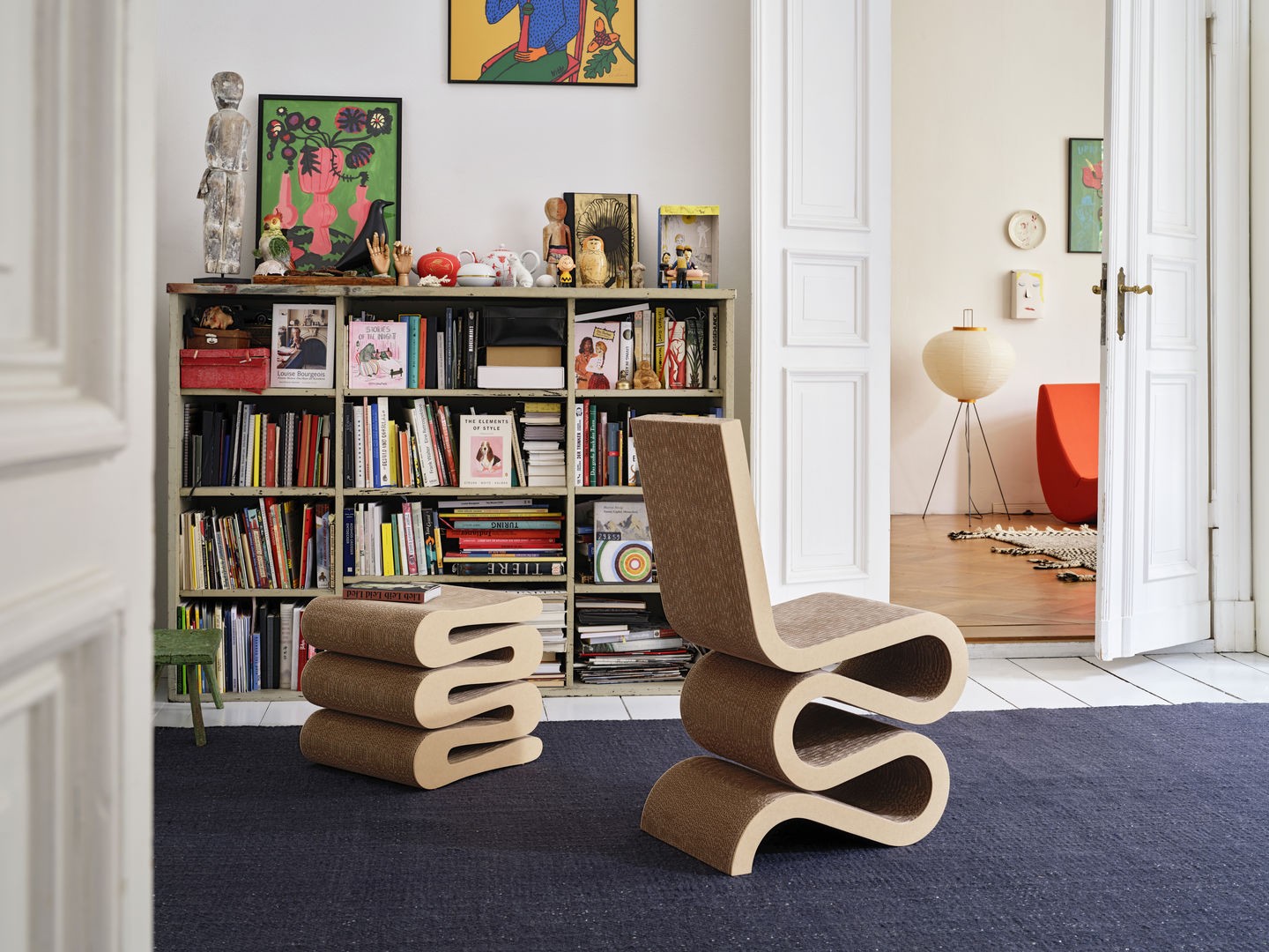 Wiggle Side Chair & Wiggle Stool
