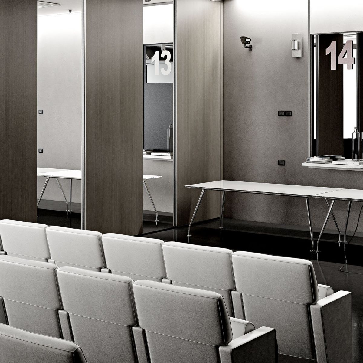 Rolling Wall Partition