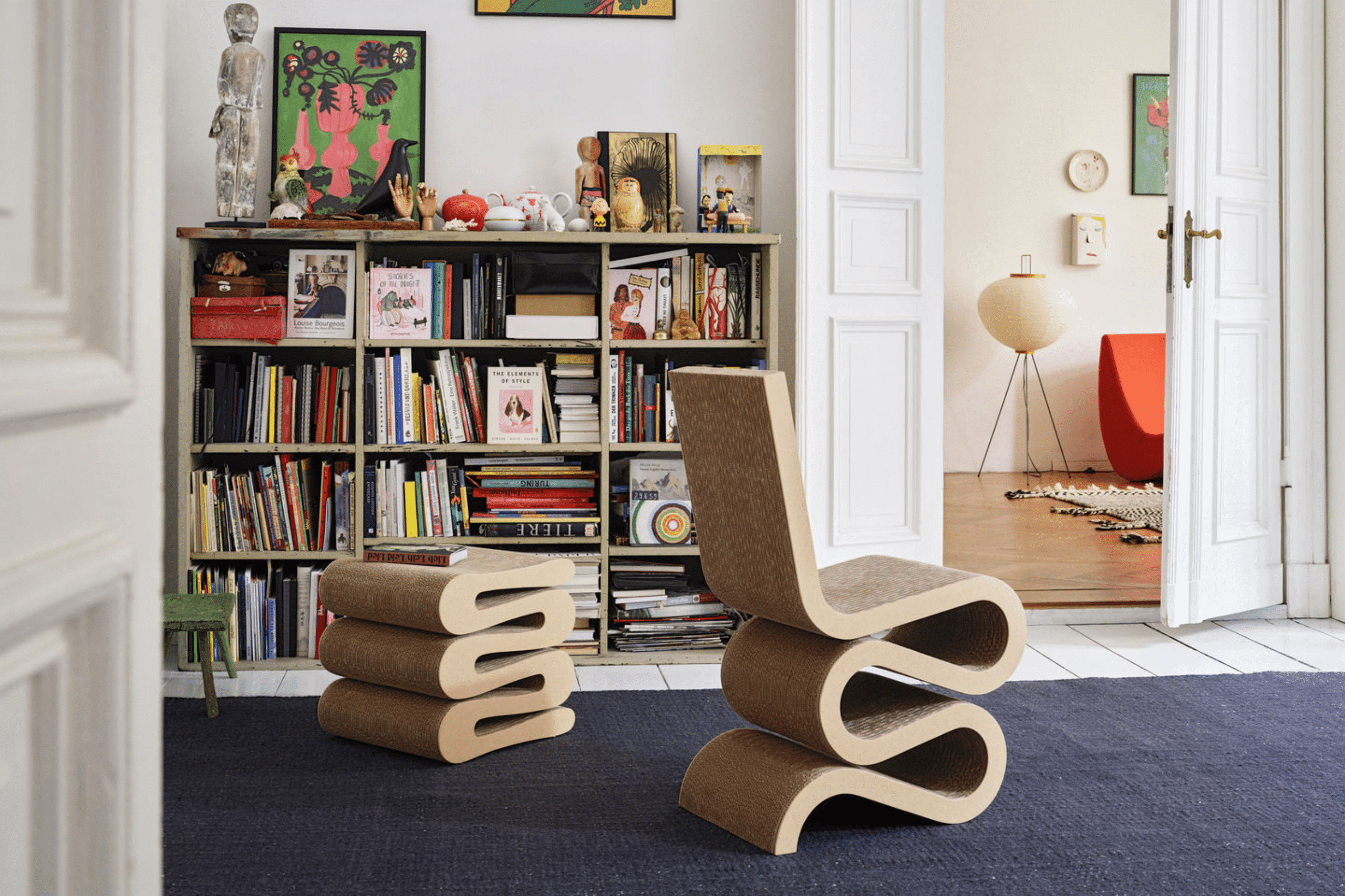 Wiggle Side Chair & Wiggle Stool